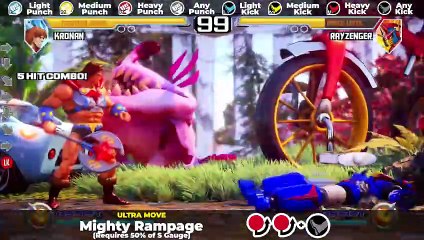 ALL PUBLIC DEMO SUPER MOVES TUTORIAL - Knock Off: The Battle for Imagination