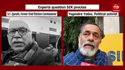 Former CEC Quraishi, Activist Yogendra Yadav Raise Serious Concerns Over SIR