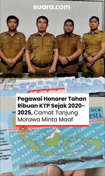 KTP yang siap dibagikan