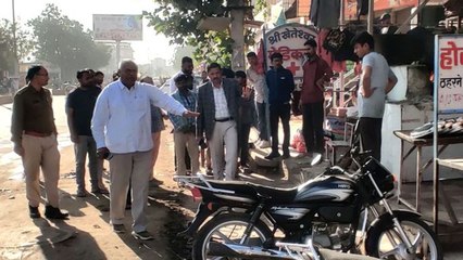 Video: पुलिस व नगरपालिका ने आखिरी बार की समझाइश