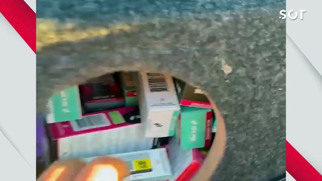 ROTAM apreende 730 cigarros eletrônicos na PR-585 em Vera Cruz do Oeste