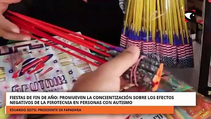 Promueven la concientización sobre los efectos negativos de la pirotecnia en personas con autismo