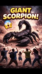 Giant Paper Scorpion 😱 | Handmade Craft Magic!I Made a Scorpion from Paper! 🦂 | Amazing DIYPaper,!