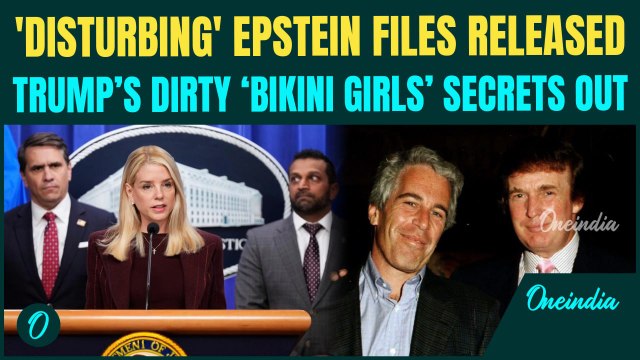 Pam Bondi Releases Epstein Files: SHOCKING, CREEPY Images of Epstein With UNDERAGE Girls EXPOSED