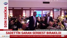 Sadettin Saran serbest bırakıldı ve Çağlayan Adliyesi'nden ayrıldı