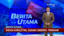 Gudang Penyimpanan Onderdil di Surabaya Terbakar, Diduga Akibat Korsleting Listrik