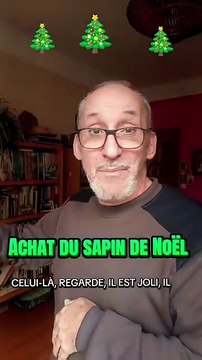 Achat du sapin de Noël avec mon petit fils 🎄😡