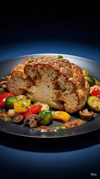 Cauliflower Steaks: Forks Up!