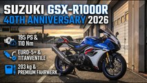 Suzuki GSX-R1000R 40th Anniversary: 3 Farben, ca. 20.000 €