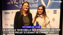 La capsule temporelle des étudiantes de l’EPF élue projet étudiant de l’année aux Victoires de l'Aube 2025