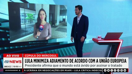 Em Cúpula do Mercosul, Lula minimiza adiamento de acordo com a União Europeia