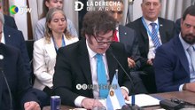 Fragmento del discurso de Milei en la cumbre 67° del Mercosur