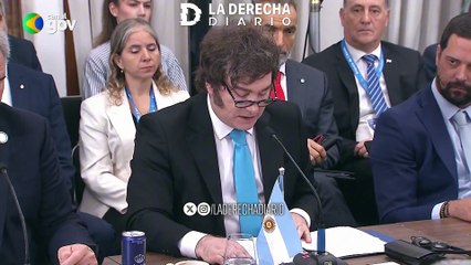 Fragmento del discurso de Milei en la cumbre 67° del Mercosur