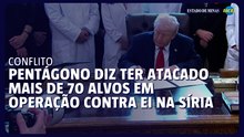 Pentágono diz ter atacado mais de 70 alvos em operação contra EI na Síria