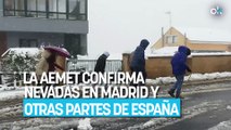 50 centímetros de nieve y -5 grados: la AEMET confirma nevadas en Madrid y otras partes de España