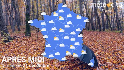 Bulletin météo France du dimanche 21 décembre 2025