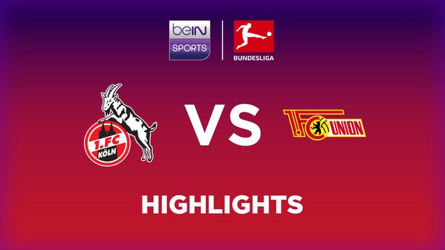 Highlights_1. FC Köln vs. 1. FC Union Berlin_Matchday 15_ACT