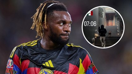 Allan Saint-Maximin entrena en casa, ¿listo para reportar con América?