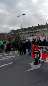 Manifestation anti-Jordan Bardella à Caen