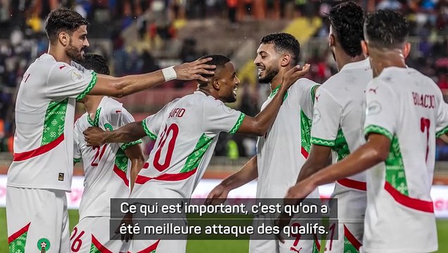 Regragui : “Nos chiffres parlent d’eux-mêmes, ça nous a donné de la confiance”