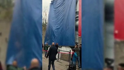 A Ozieri un murale dedicato al grande Gigi Riva