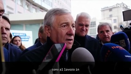 Tajani: "Su manovra stiamo accelerando, al Senato entro Natale"