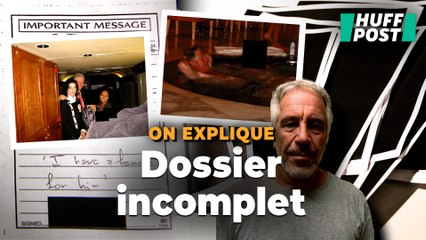 Le dossier Epstein a été publié mais ce détail est déjà très critiqué