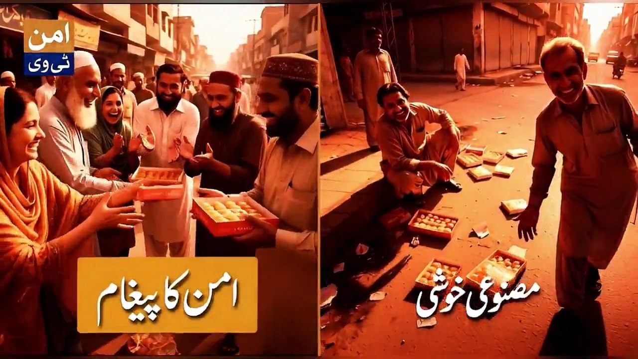 فلسطین میں امن معاہدے کے بعد میٹھائیاں بٹ رہی ہیں اور تحریک لبیک پاکستان ذاتی مقاصد کے لیے