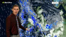 Met Office Saturday Evening Weather Forecast 20/12/25