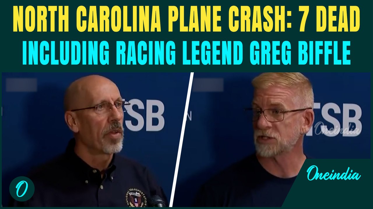 US North Carolina Plane Crash FULL UPDATE VIDEO: NASCAR Star Greg Biffle and Family Killed | Watch