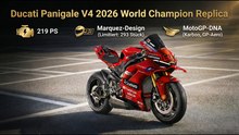 Ducati feiert Marquez’ WM-Titel mit der V4 2026 Replica
