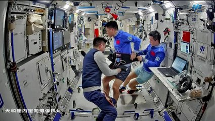 Chinese Astronauts Conduct Experiments And Maintenance On Tiangong Space Station