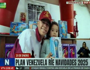 Caracas | Niñas y niños disfrutan de las actividades del Plan Venezuela Ríe Navidades 2025