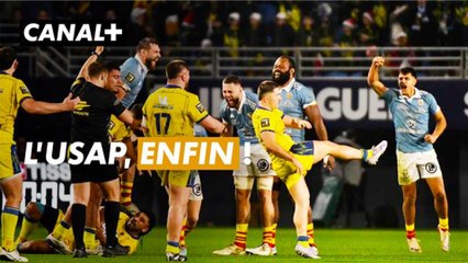 TOP 14 : Première victoire de la saison pour l'USAP