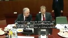 Lech Kaczyński i Donald Tusk w Brukseli.