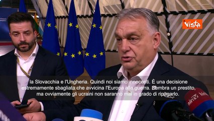Orban a Bruxelles: Prestito Ue per Kiev totalmente sbagliato. Noi innocenti, ne siamo fuori