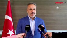 Dışişleri Bakanı Hakan Fidan'dan 'Gazze' açıklaması: Türkiye'nin kırmızı çizgisidir
