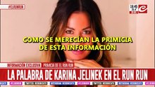 Karina Jelinek habló en exclusivo sobre el reciente juicio ganado y agradeció al Run Run