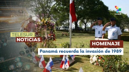 Panamá conmemora con movilizaciones 36 años de la invasión estadounidense