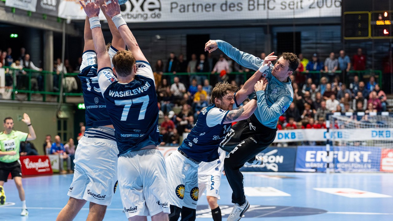 Mit Möstl auf beiden Seiten: Lemgo dreht Thriller beim Bergischen HC