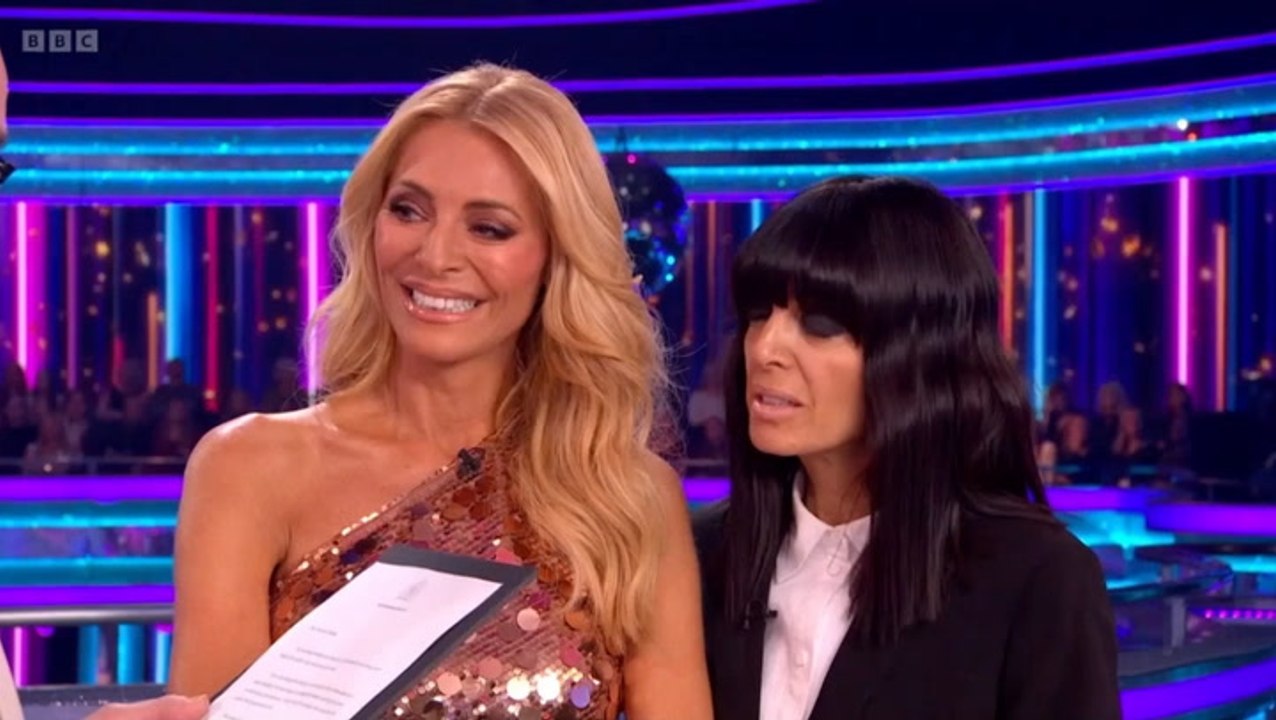Strictly’s Tess Daly and Claudia Winkleman receive special royal farewell message
