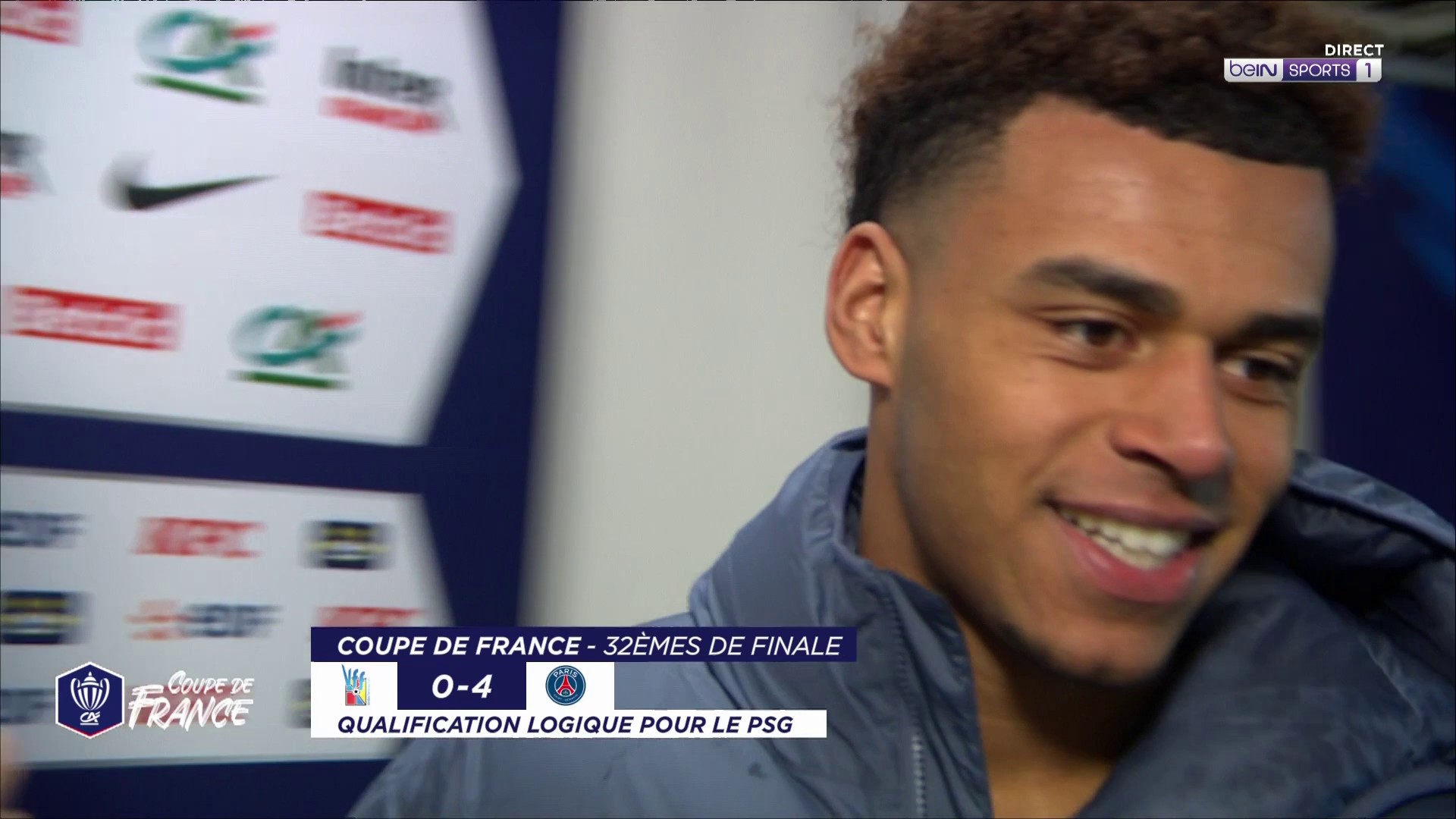 Désiré Doué : "J'ai pris beaucoup de plaisir"