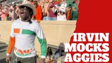 Michael Irvin loses his mind and mocks Texas A&M fans at Kyle Field