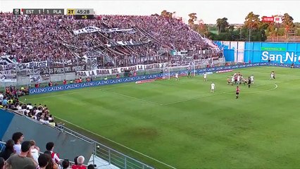 El doblete de Alario para el 2-1 de Estudiantes