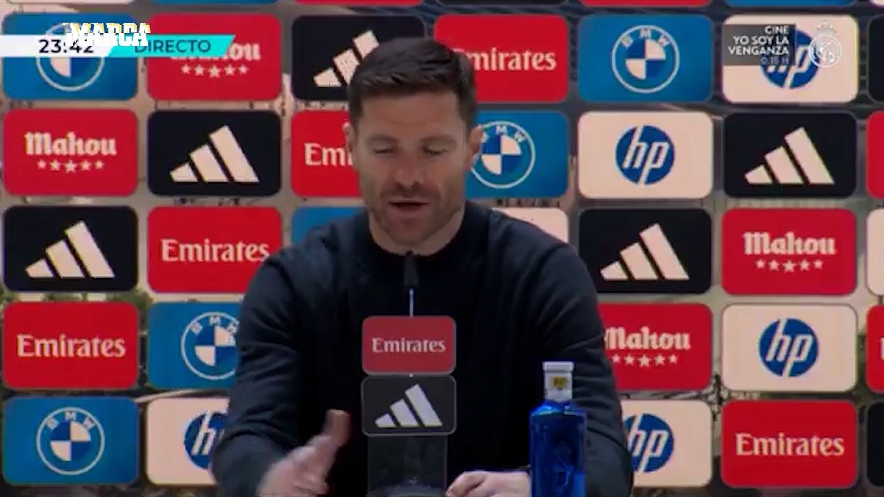 Xabi Alonso tras la victoria del Madrid frente al Sevilla