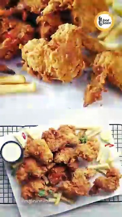Extra Crispy Fried Chicken Wings 🤤