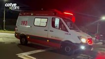 Motociclista fica ferido após batida com carro no São Cristóvão em CascaveL
