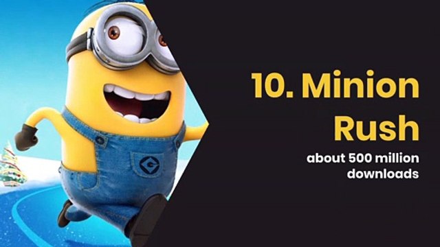 The 10 most downloaded games in history on Google Play