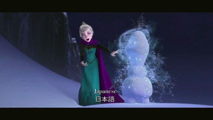La Reine des neiges - Music "Libérée, délivrée" à travers le monde en 25 langues [VO|HD720p]