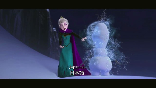 La Reine des neiges - Music Libérée, délivrée à travers le monde en 25 langues [VO|HD720p]